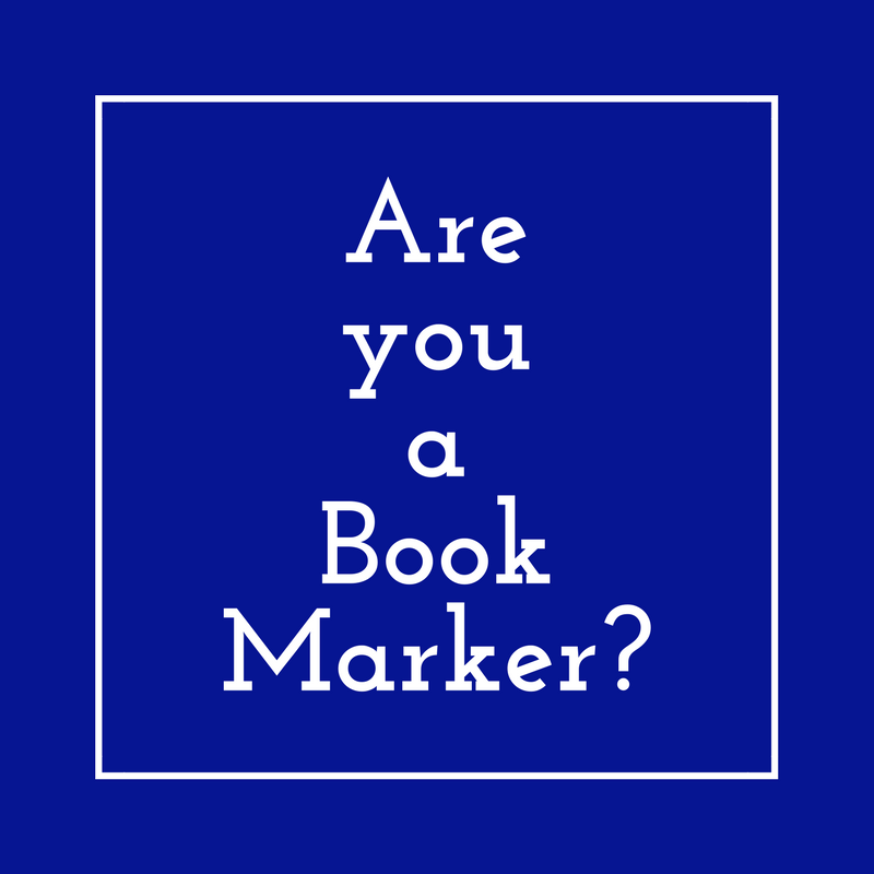 Are you a Book Marker?