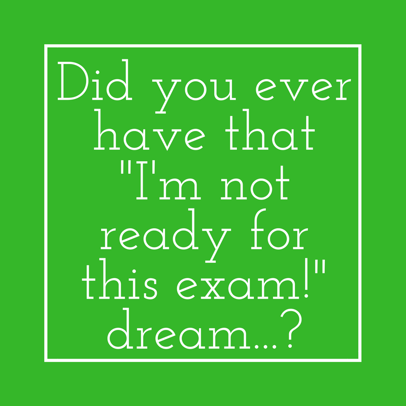 Have you ever had that dream…?